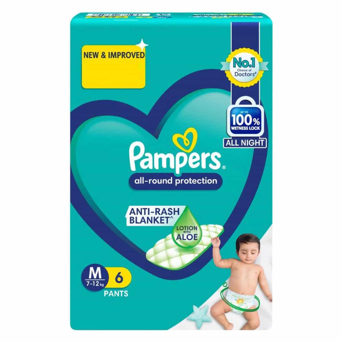 Pampers M (6 Pcs)