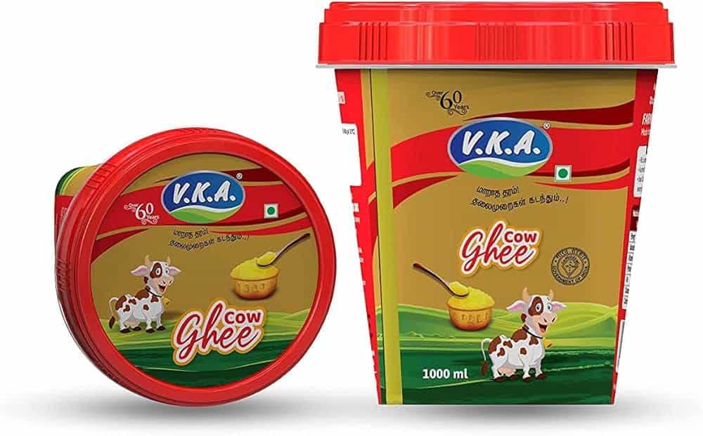 V.K.A  Cow Pure Ghee 200g Jar