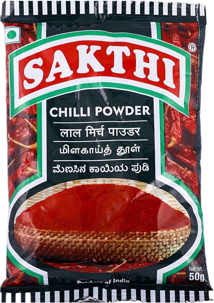 Sakthi Chilli Powder 50g - Sakthi-ChilliPowder-50g